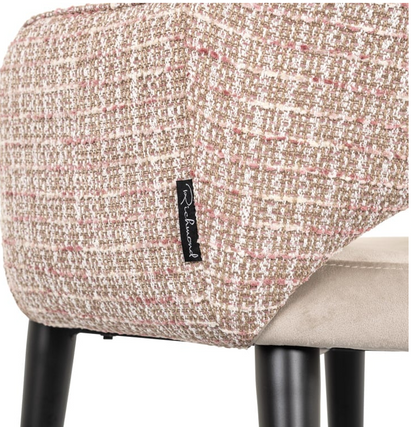 Stoel Giovanna Khaki/Rose - depauwwonen