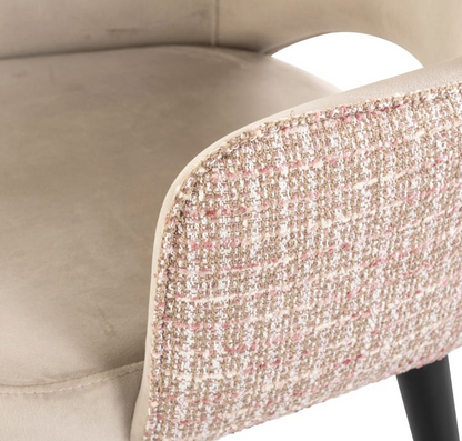 Stoel Giovanna Khaki/Rose - depauwwonen