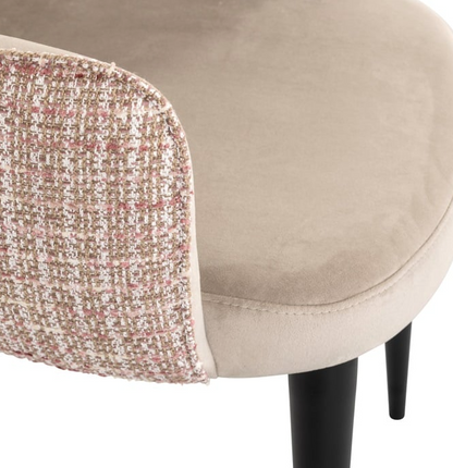 Stoel Giovanna Khaki/Rose - depauwwonen