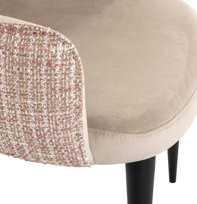 Stoel Giovanna Khaki/Rose - depauwwonen