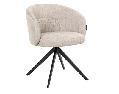 Stoel Olivia Natural - draaipoot by Richmond Interiors