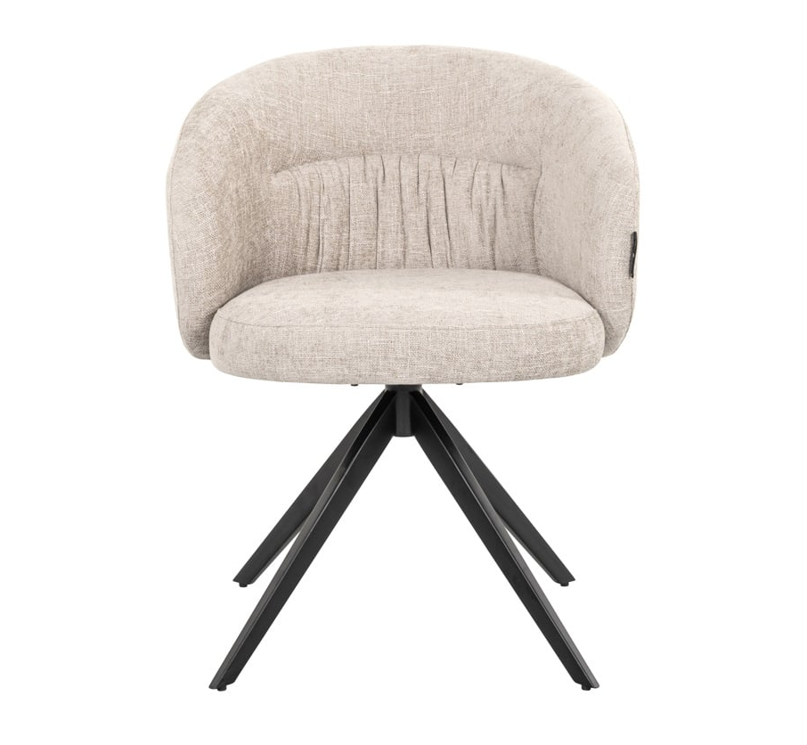 Stoel Olivia Natural  - draaipoot - depauwwonen