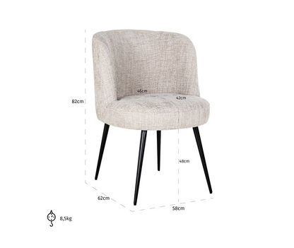 Stoel Morton Natural Renegade - depauwwonen