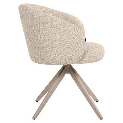 Stoel Olivia Biscotti - draaipoot by Richmond Interiors