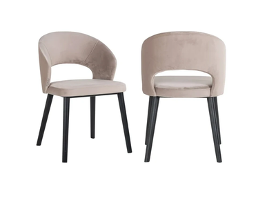 Stoel Savoy Khaki Velvet by Richmond Interiors