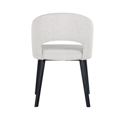 Stoel Savoy White Bouclé - depauwwonen