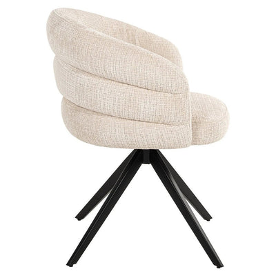 Stoel Serenity Beige - draaipoot by Richmond Interiors