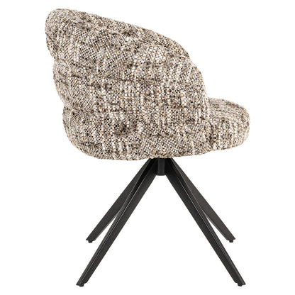 Stoel Serenity Brown Omara - draaipoot - verwacht 11/3 - depauwwonen