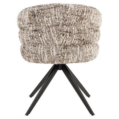 Stoel Serenity Brown Omara - draaipoot - verwacht 11/3 - depauwwonen