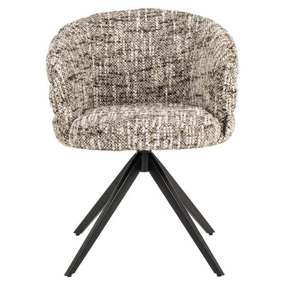 Stoel Serenity Brown Omara - draaipoot - verwacht 11/3 by Richmond Interiors