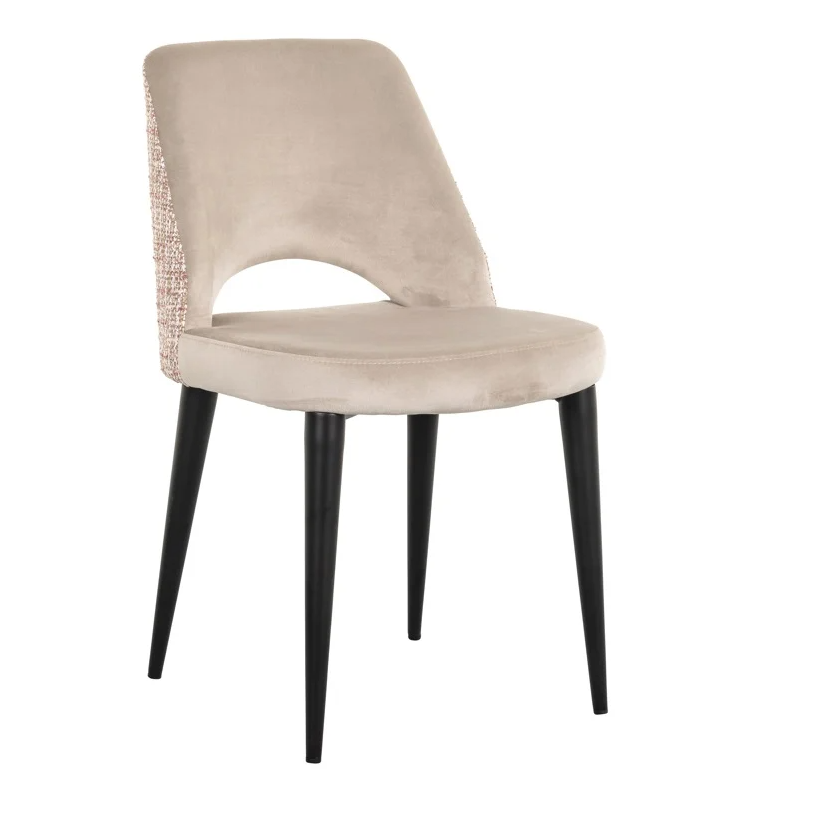 Stoel Tabitha Khaki/Rose - depauwwonen