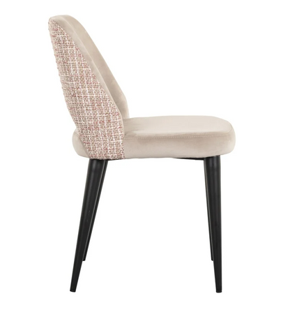 Stoel Tabitha Khaki/Rose - depauwwonen