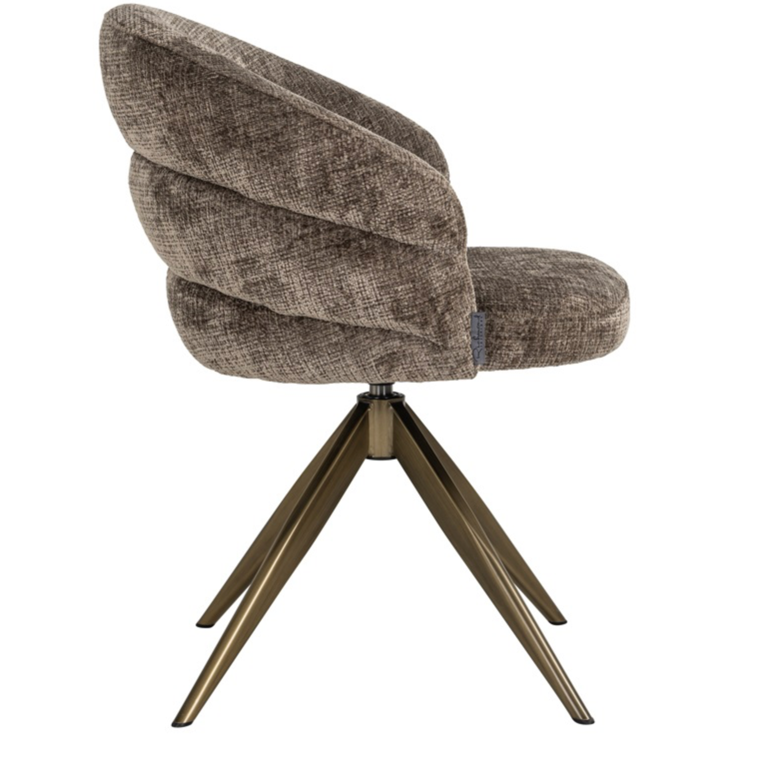 Eetkamerstoel Zendaya Stone Chenille - depauwwonen