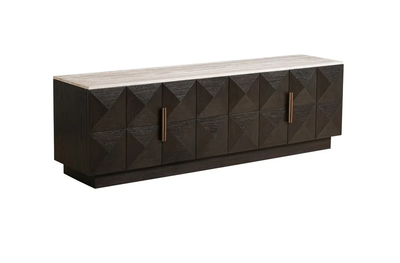 TV-meubel Claremont bruin - 4 deuren by Richmond Interiors