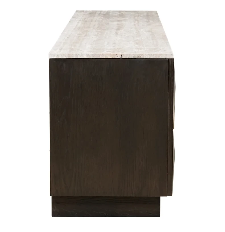 TV-meubel Claremont bruin - 4 deuren by Richmond Interiors