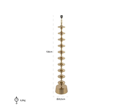 Vloerlamp Jane Goud by Richmond Interiors