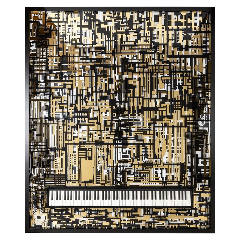 Wall art Piano Wibi - depauwwonen