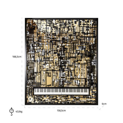 Wall art Piano Wibi by Richmond Interiors