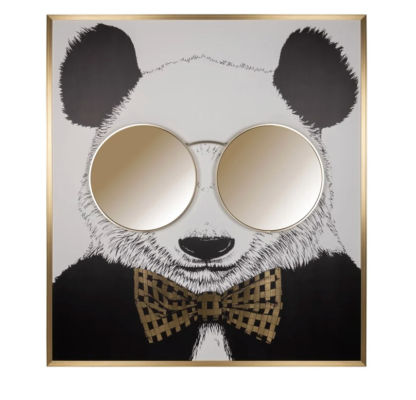 Wandkunst Shiny Panda - depauwwonen