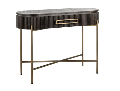 Wandtafel Luxor bruin - 1 lade by Richmond Interiors