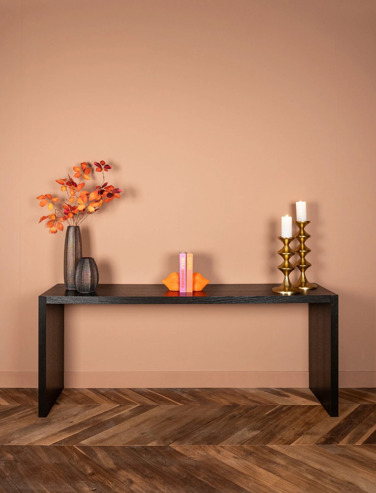 Wandtafel Oakura Zwart by Richmond Interiors