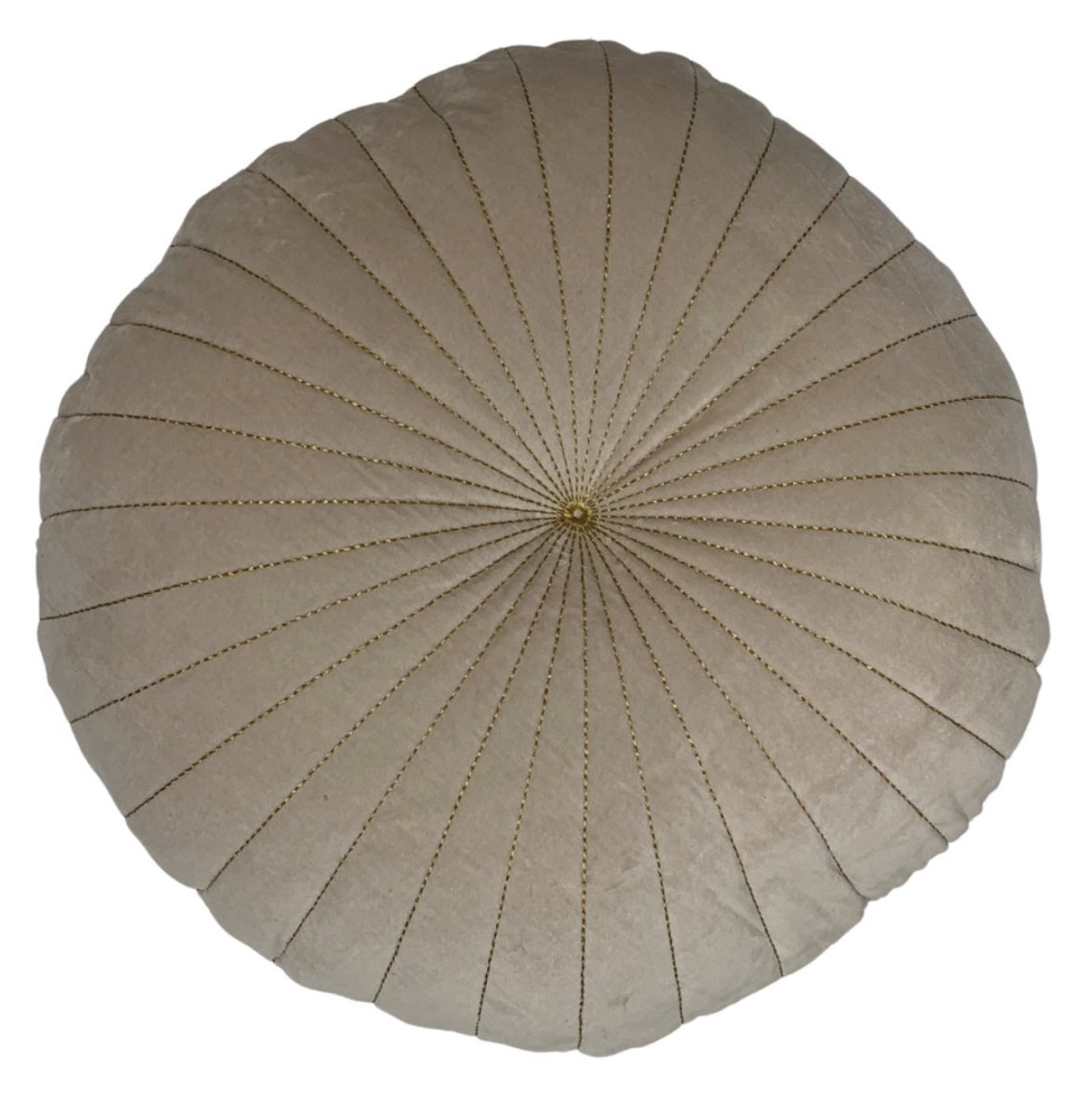 Kussen Fluweel Beige - depauwwonen