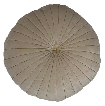 Kussen Fluweel Beige - depauwwonen