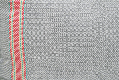 Kussen acryl grijs met neon roze 50x30cm - depauwwonen