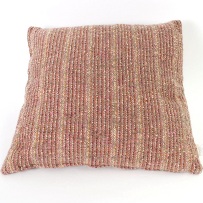 Kussen Mohair Multi Koraal 50x50cm - depauwwonen