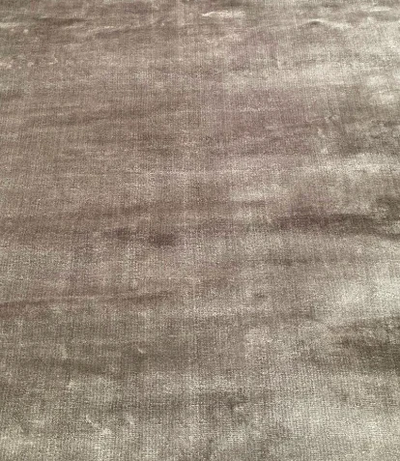 Vloerkleed Tencel rond laagpolig grijs bruin - in 4 maten by Rocaflor