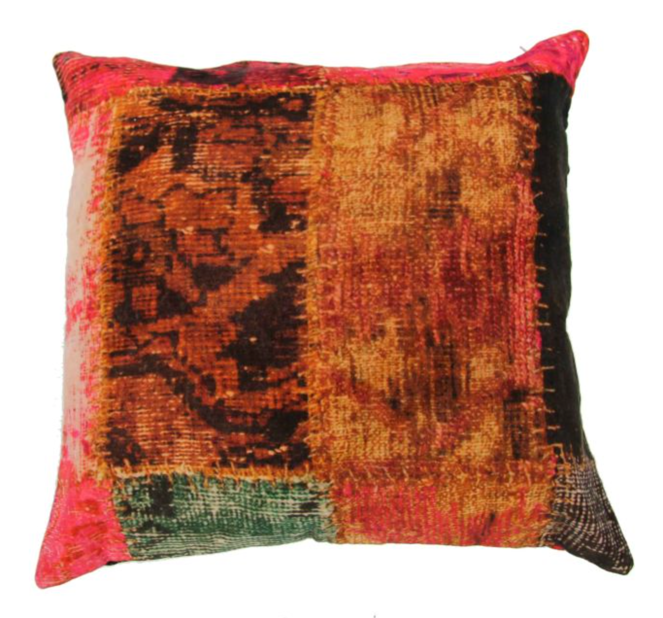 Kussen fluweel print 50x50cm in 2 kleuren. - depauwwonen