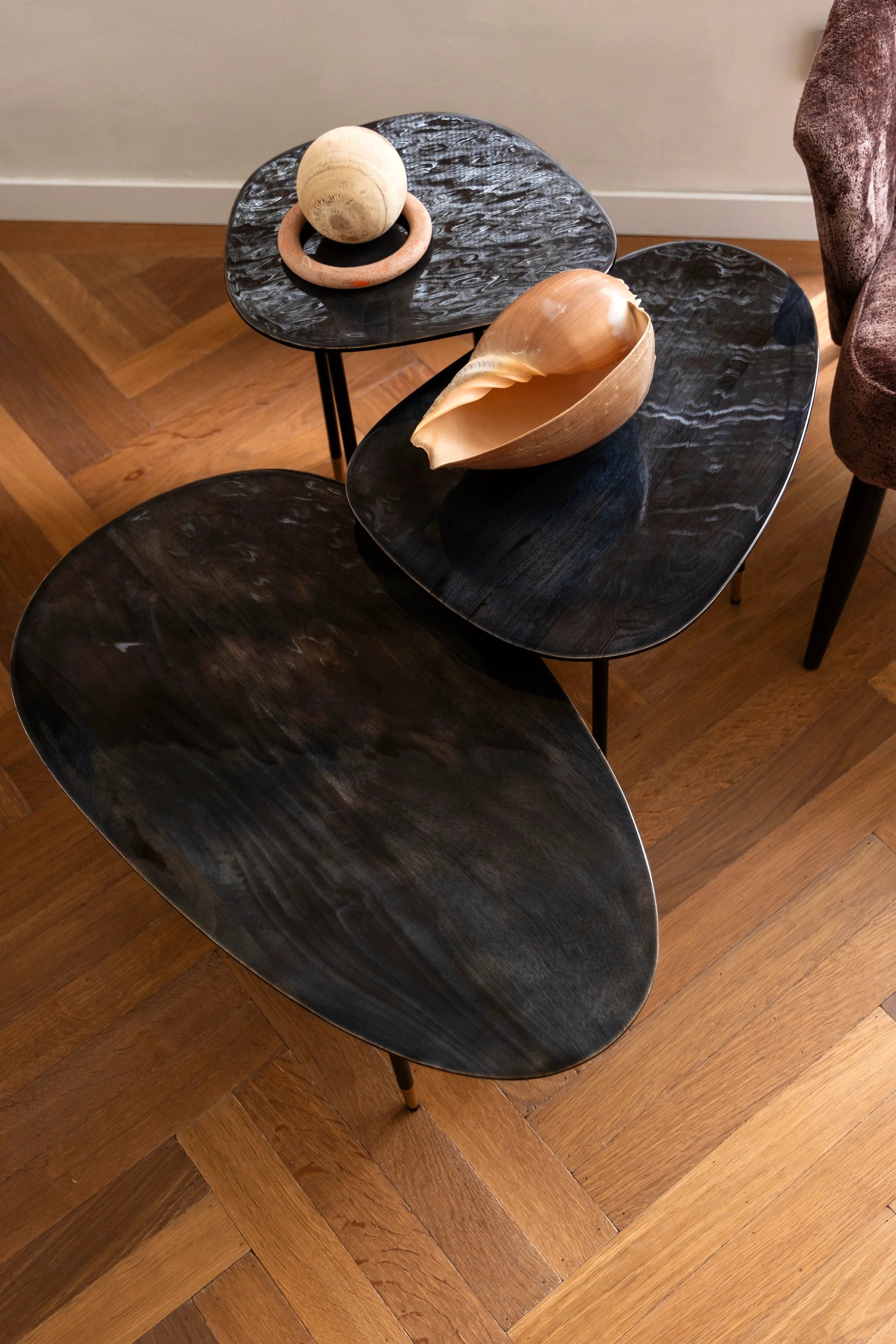 Bijzettafel Phyllis (Set of 3) by Dutchbone