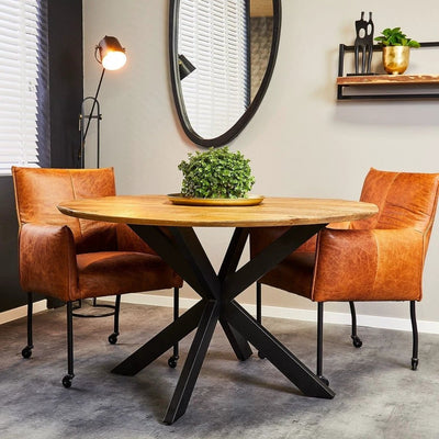 Eetkamertafel Arlington | Rond | 130 cm by Starfurn