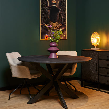 Eetkamertafel New York | Rond | 130 cm - depauwwonen