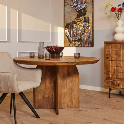 Eetkamertafel Tense | 150 cm | Rond by Starfurn
