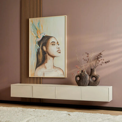 Zwevend tv meubel Vision Sand | 240 cm by Starfurn