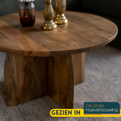 Salontafel Tense | 70 cm | Rond - depauwwonen