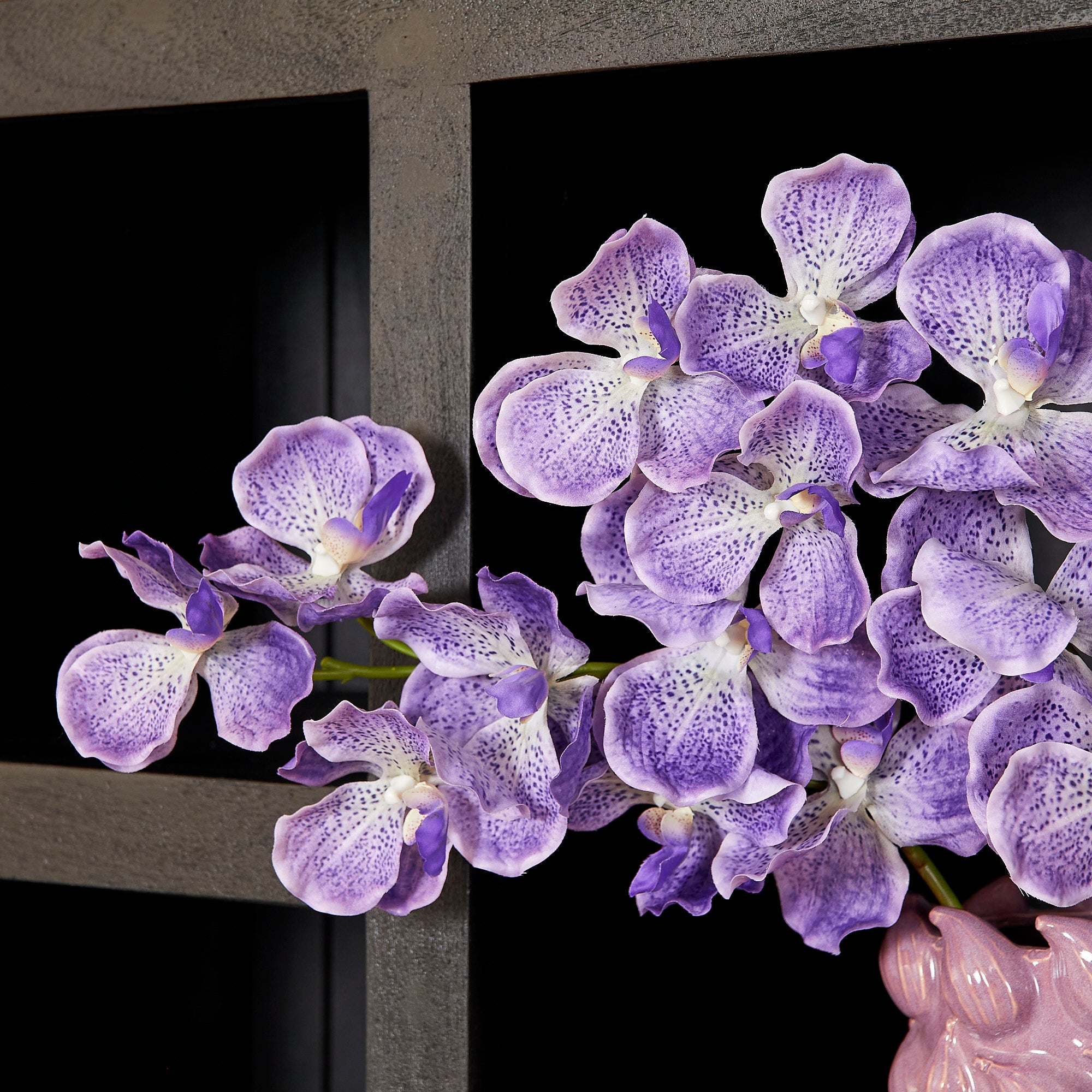 Boekenkast Brussels Black | 5 compartments - 2 doors - depauwwonen