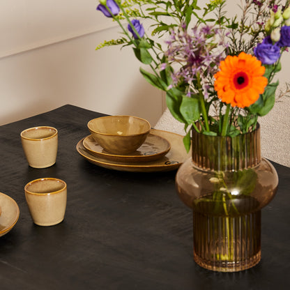 Boomstam eettafel Boston Black | 180 cm - depauwwonen