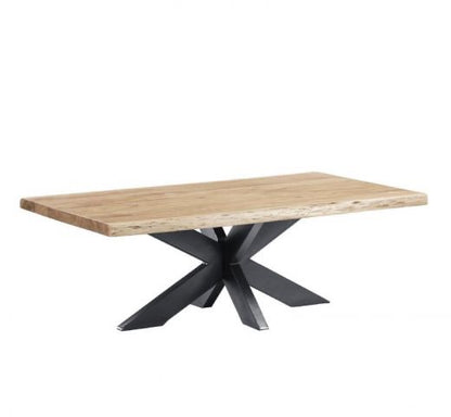 Boomstam eettafel Live Edge 240 cm - depauwwonen