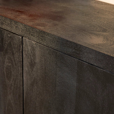 Dressoir Brussel Zwart 3 deuren | 150 cm by Starfurn