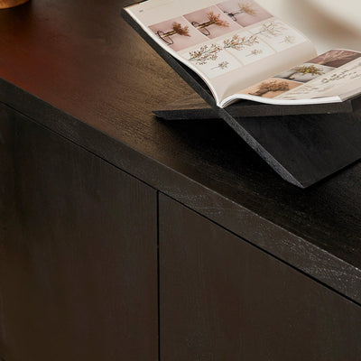 Dressoir Brussel Zwart 4 deuren | 200 cm by starfurn