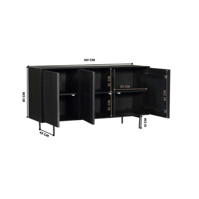 Dressoir Madison | 165 cm by Starfurn