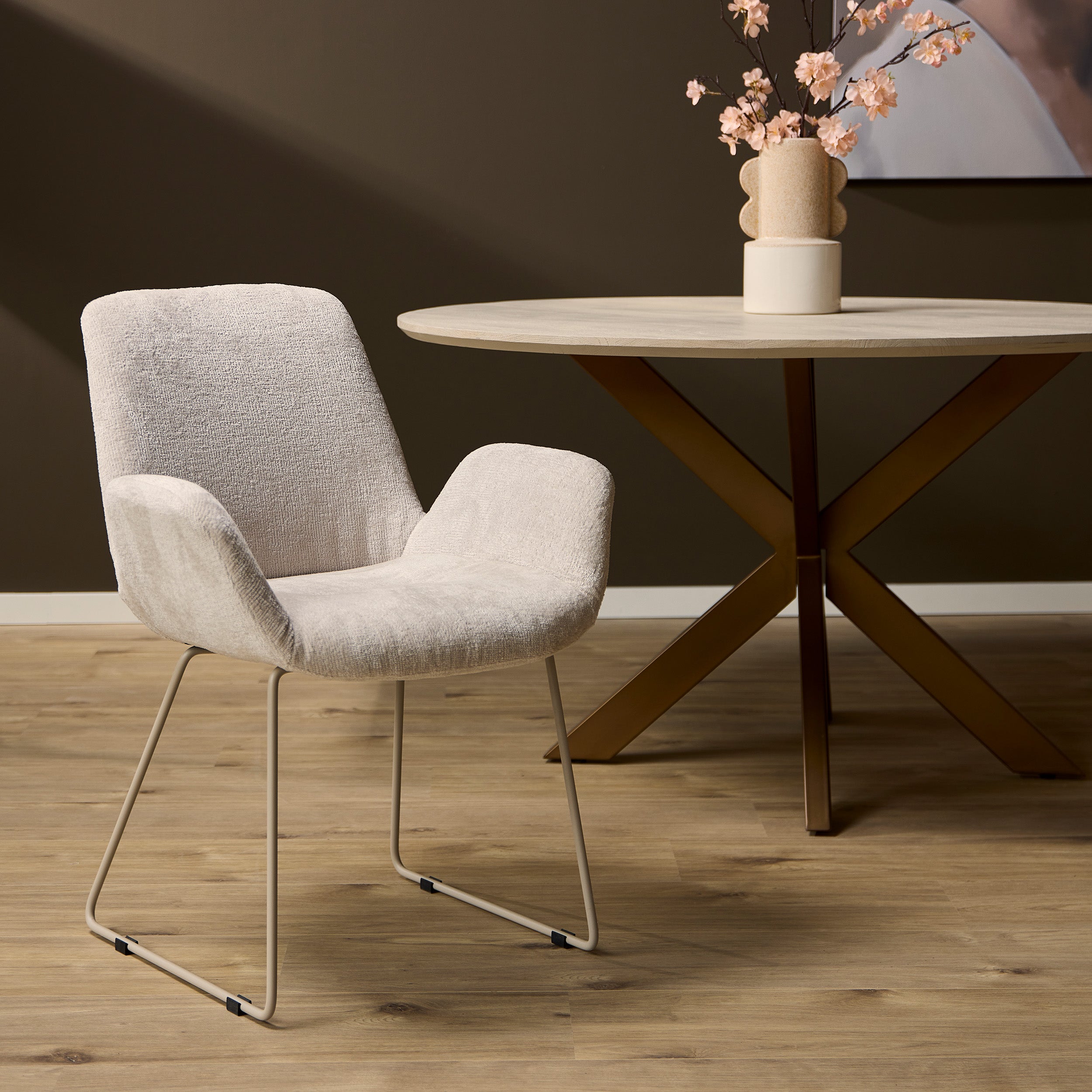 Eetkamerstoel Evan | Zand - depauwwonen