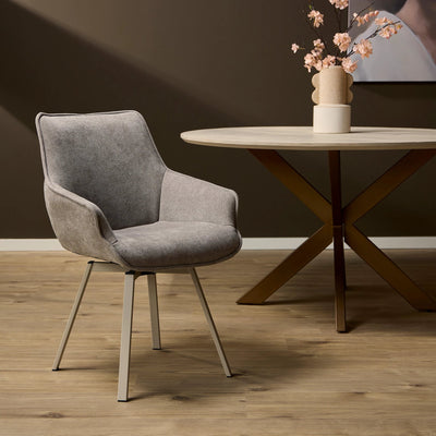 Eetkamerstoel Mees | Taupe by Starfurn