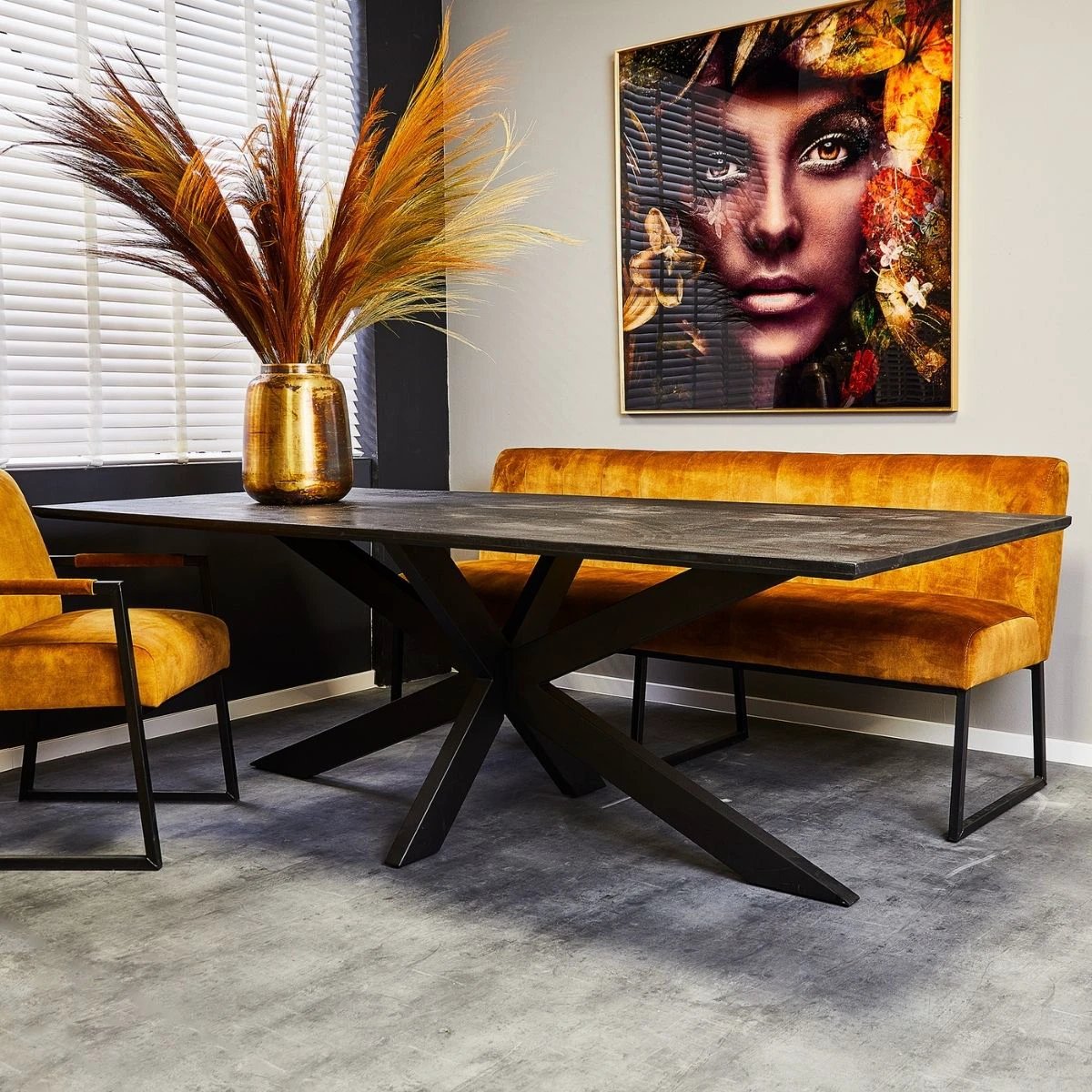 Eetkamertafel New York | Rechthoek | 200 cm by Starfurn