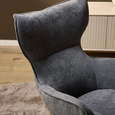 Fauteuil Julia | Antraciet by Starfurn