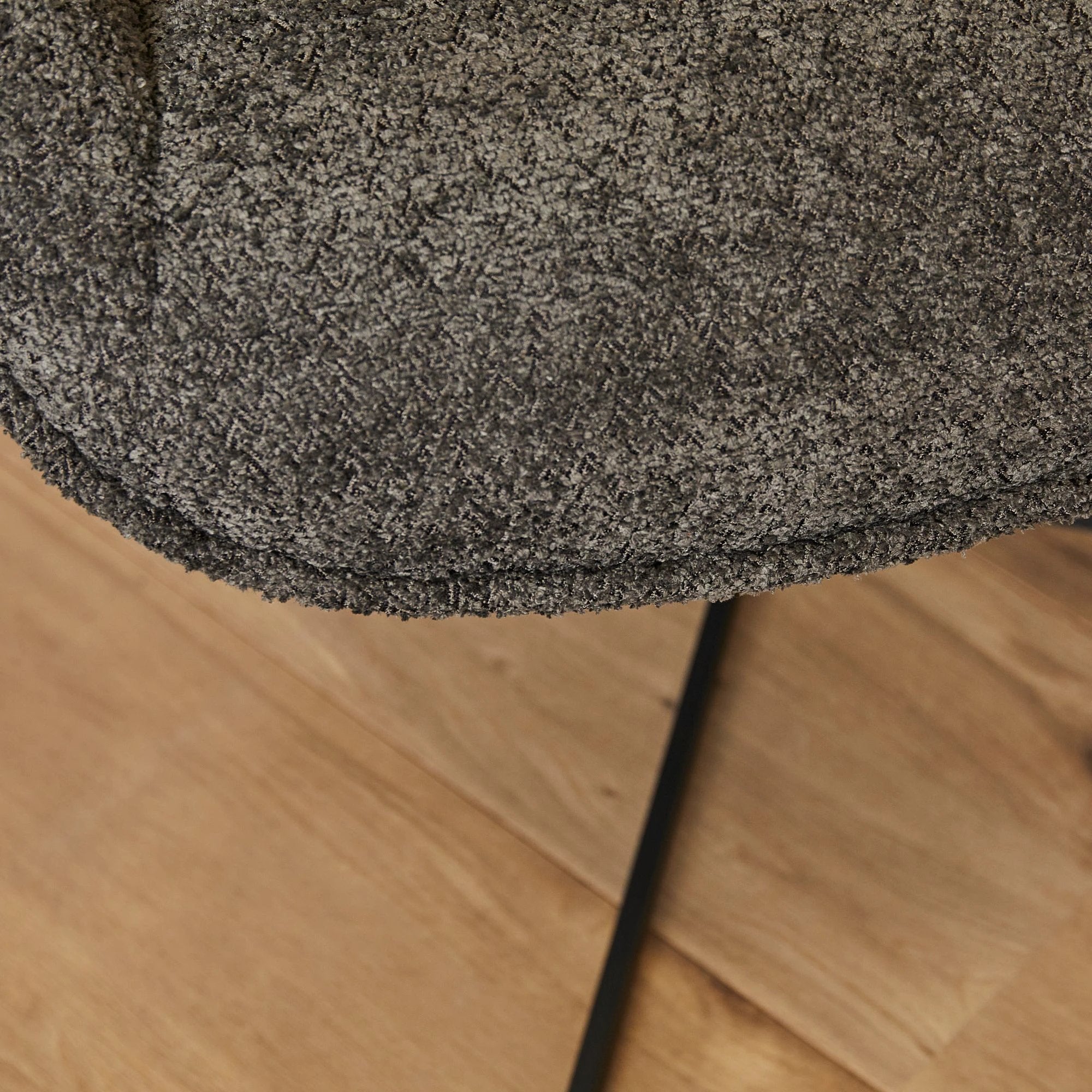 Fauteuil Mila | Donkergrijs by Starfurn
