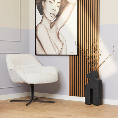 Fauteuil Mila | Gebroken Wit by Starfurn