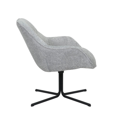 Fauteuil Mila | Lichtgrijs by starfurn